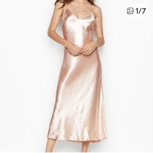 Victoria Secret Satin Slip Dress, NWT